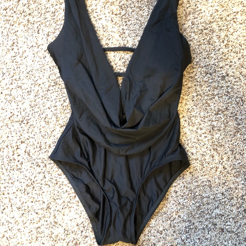 LUXE by Lisa Vogel Plunge One Piece